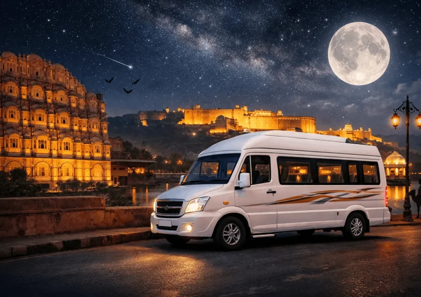 10 Seater Tempo Traveller in Jaipur