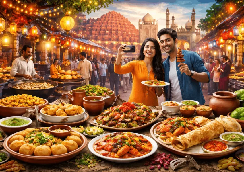 Eat Like a Local: Top Food Tourism Experiences Indians Are Loving in 2026 | Maharaja Travellers | Jaipur Taxi & Tempo Travellers