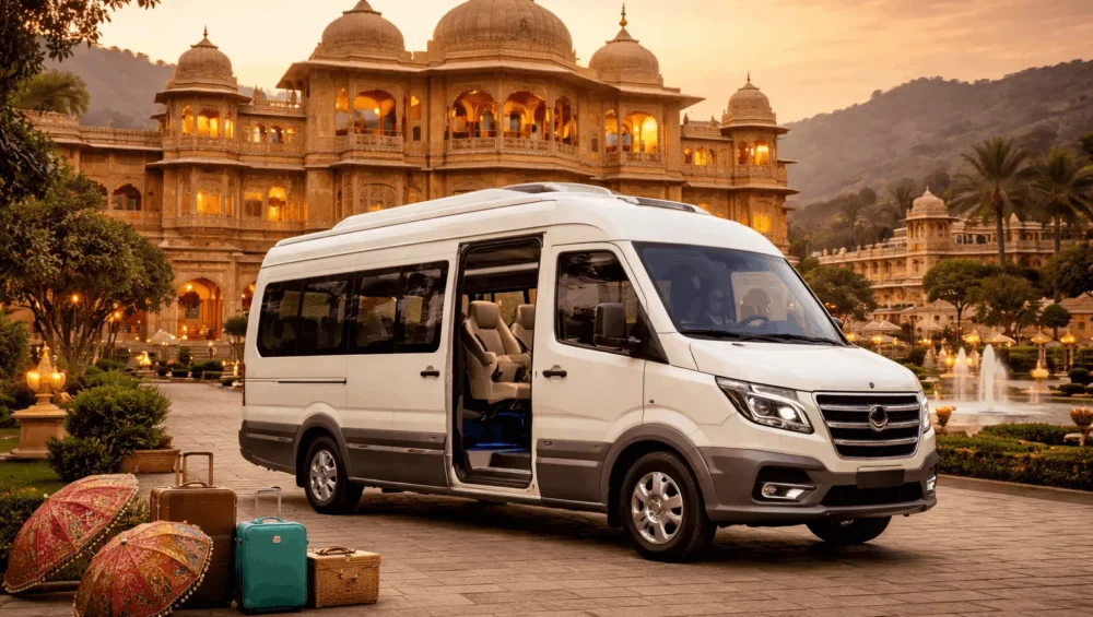 Luxury Tempo Traveller in Jaipur