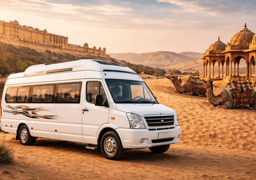 Tempo Traveller in Rajasthan